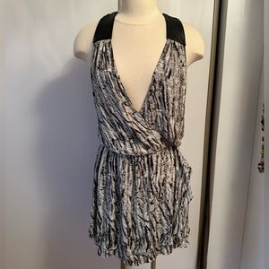 PARKER Stunning wrap dress with beautiful bead detailing